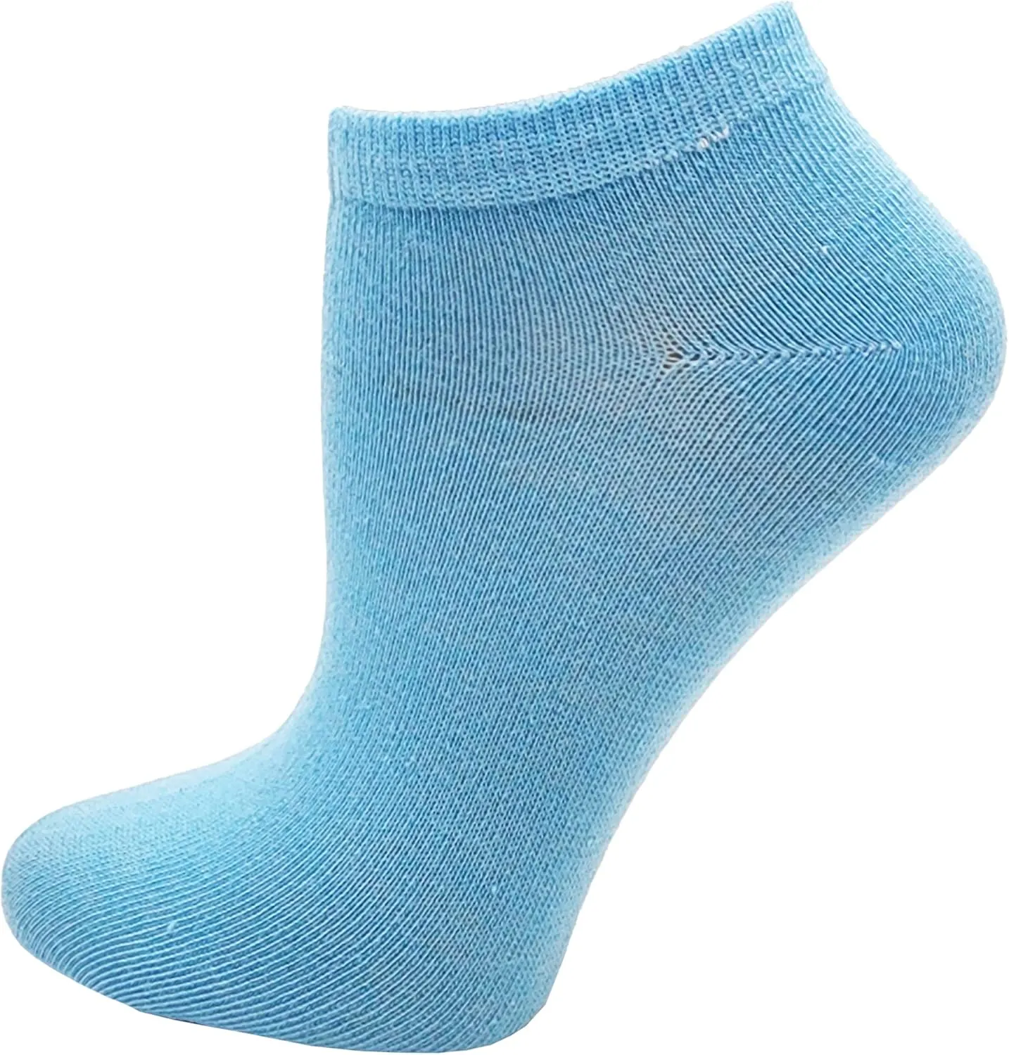 48 Pairs Womens Low Cut Ankle Socks, Comfortable Lightweight Breathable Athletic Bulk Pack Wholesale