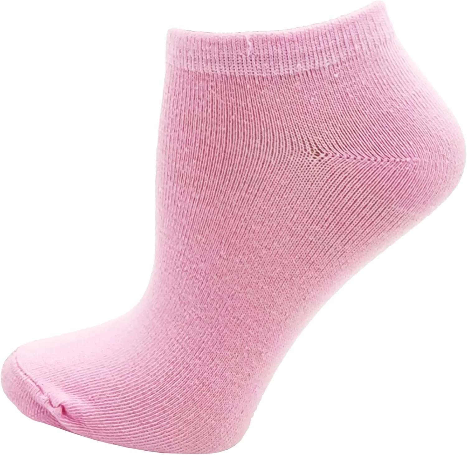 48 Pairs Womens Low Cut Ankle Socks, Comfortable Lightweight Breathable Athletic Bulk Pack Wholesale