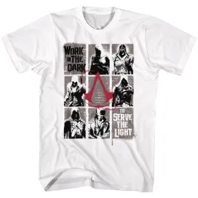 Assassins Creed To Serve The Light Men's T-Shirt