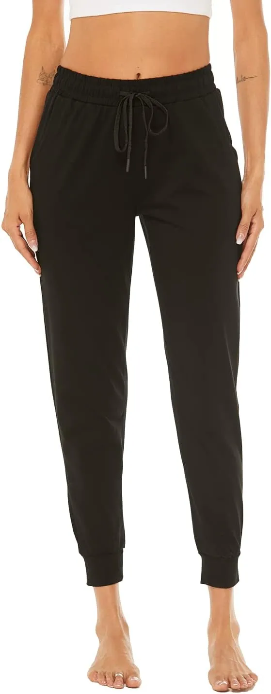 AvaCostume Women's Lightweight Cotton Sweatpants Yoga Joggers Lounge Casual Pants with Pockets