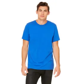 Bella   Canvas Unisex True Royal Poly-Cotton Short-Sleeve T-Shirt