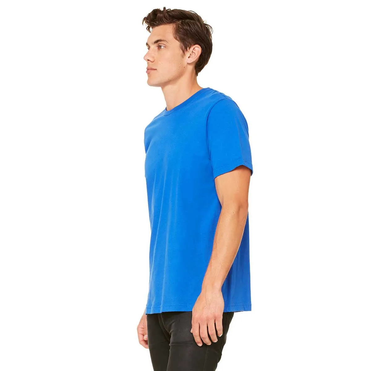 Bella   Canvas Unisex True Royal Poly-Cotton Short-Sleeve T-Shirt