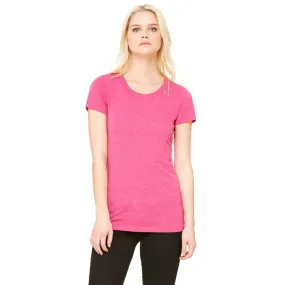 Bella   Canvas Women's Berry Triblend Short-Sleeve T-Shirt