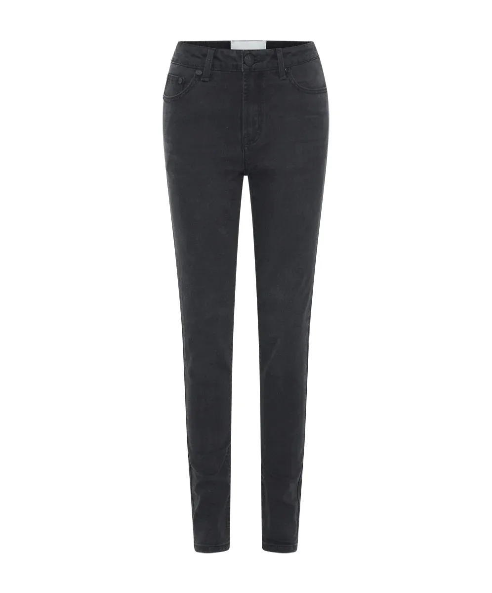 BLACK FREEBIRDS II HIGH WAIST STRETCH SKINNY JEAN