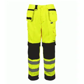Builder Two-Tone Hi Vis Trousers
