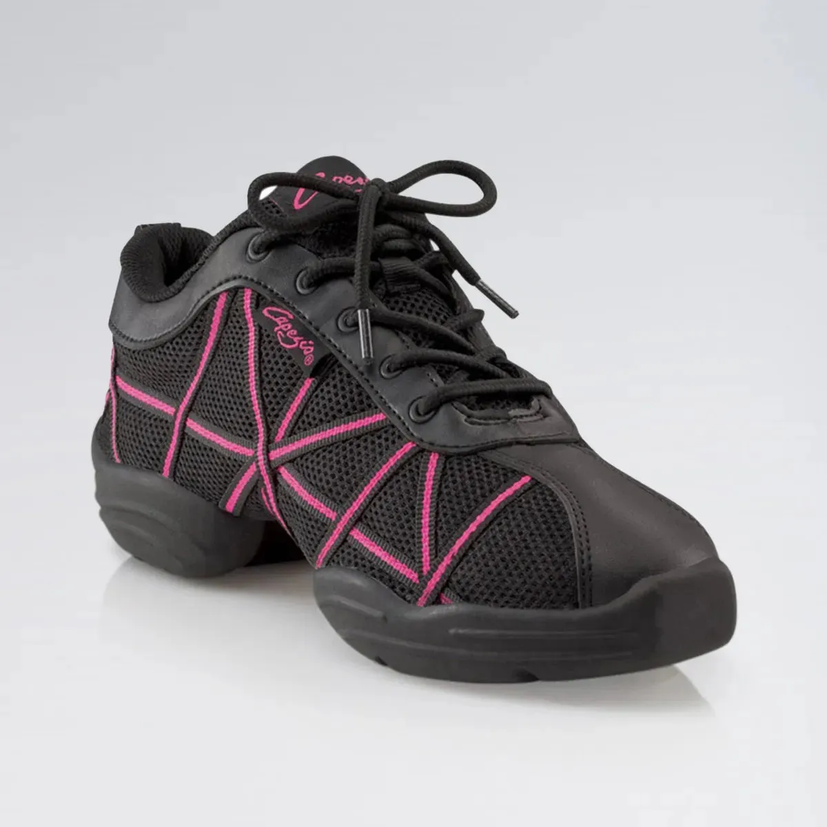 Capezio DS19 Hot Pink Web Dance Sneakers