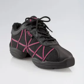 Capezio DS19 Hot Pink Web Dance Sneakers