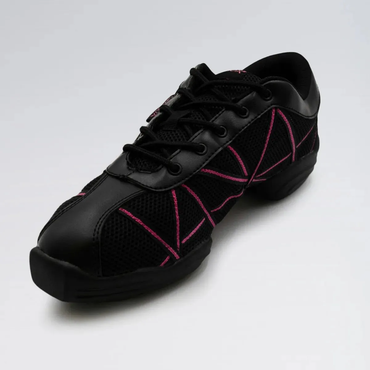 Capezio DS19 Hot Pink Web Dance Sneakers