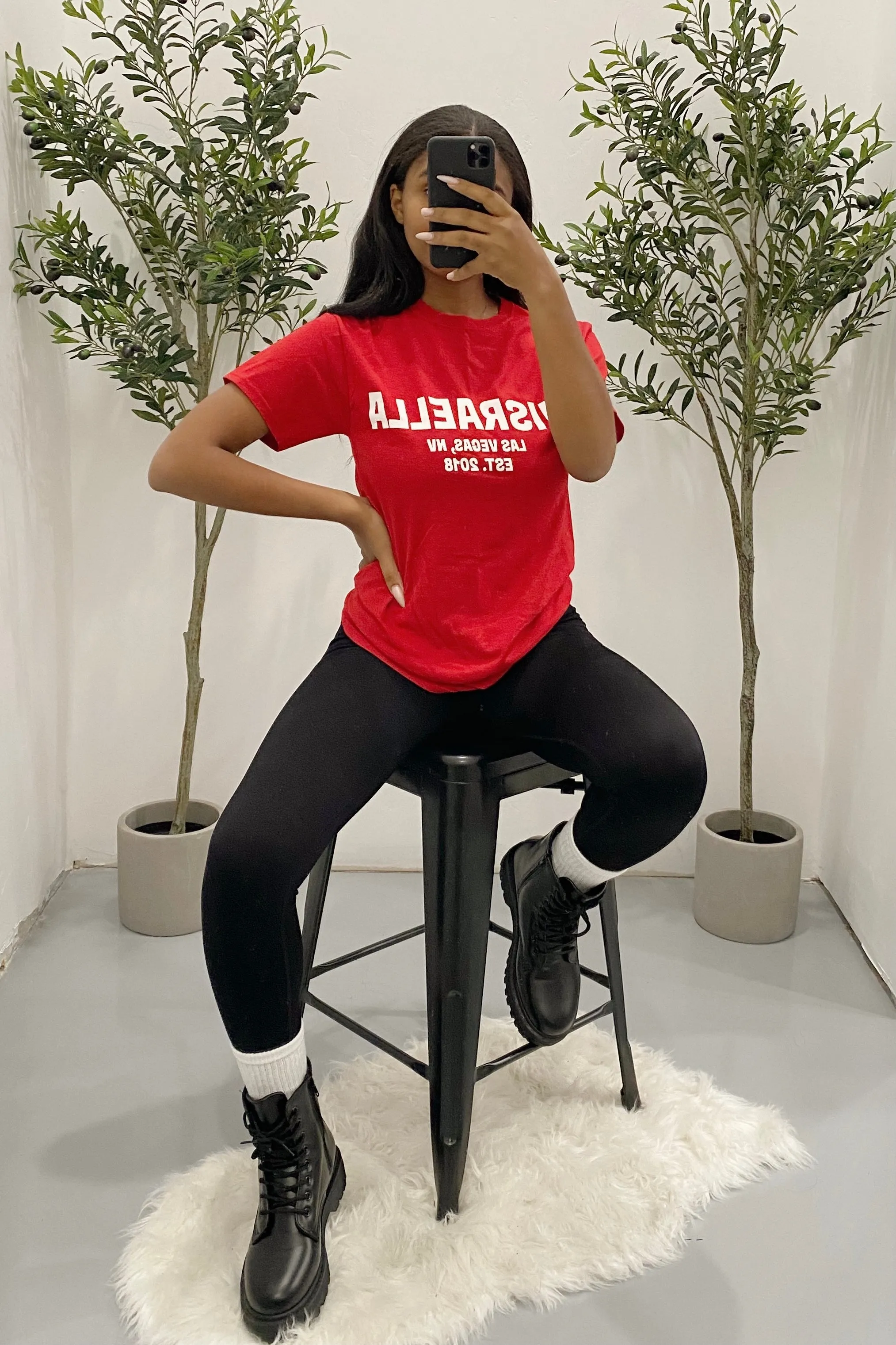 Classic Israella Tee (Red)