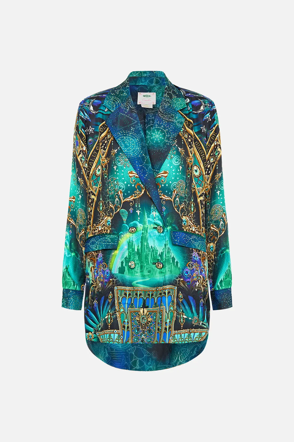 DOUBLE BREASTED SOFT JACKET DEFY GRAVITY
