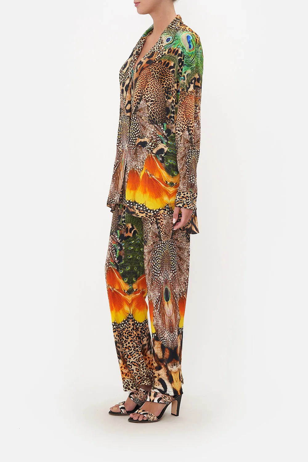 DOUBLE BREASTED SOFT JACKET SURREALIST XANADU