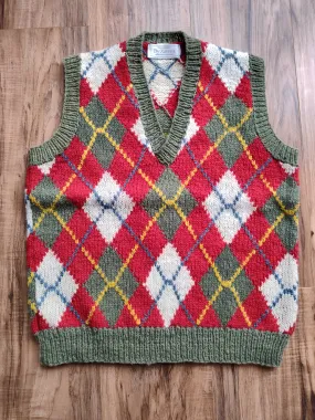 FC1-196 Hand Knitted Men Vest