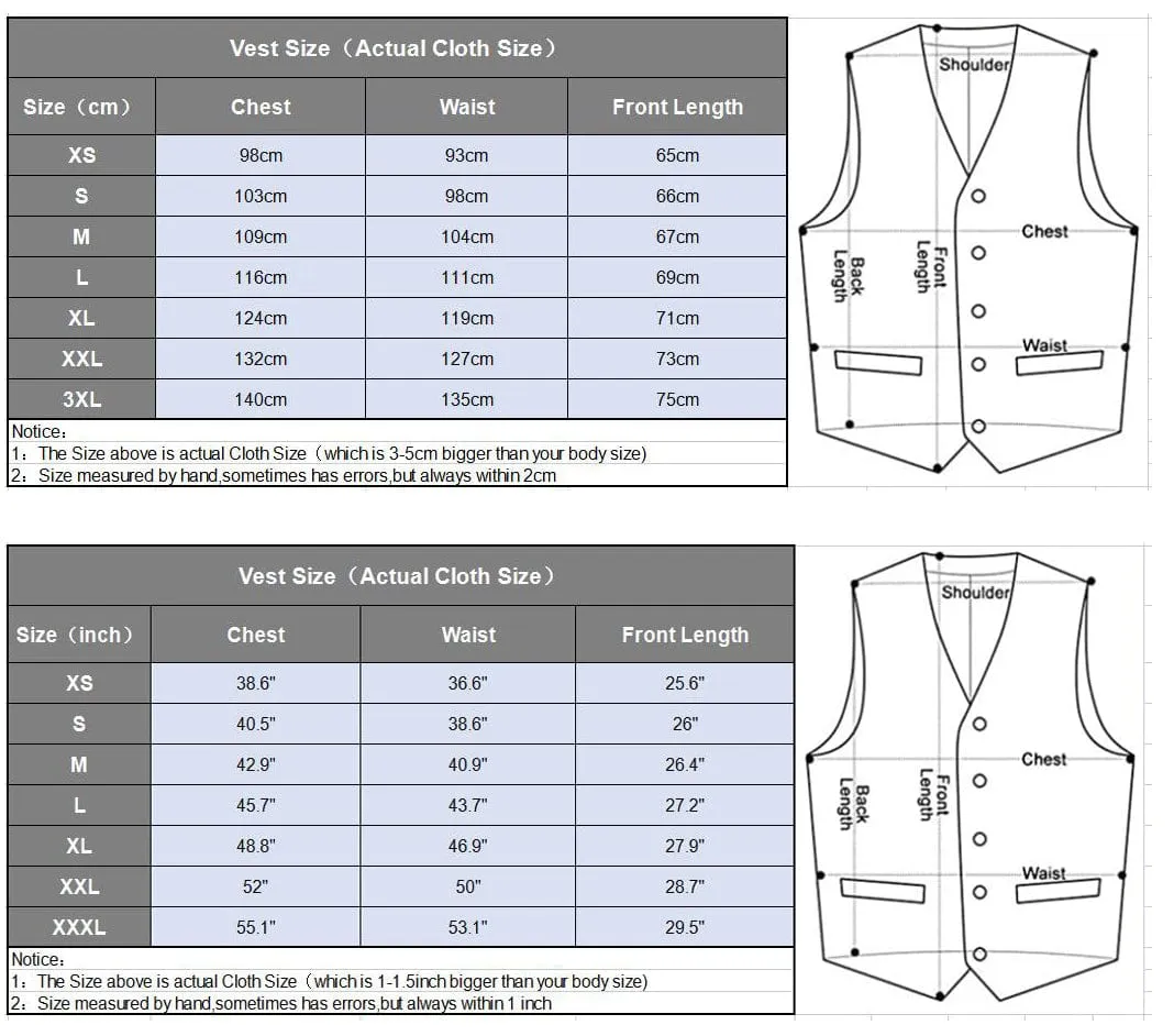 Formal Men's Suit Vest Red Tweed Plaid V Neck Waistcoat