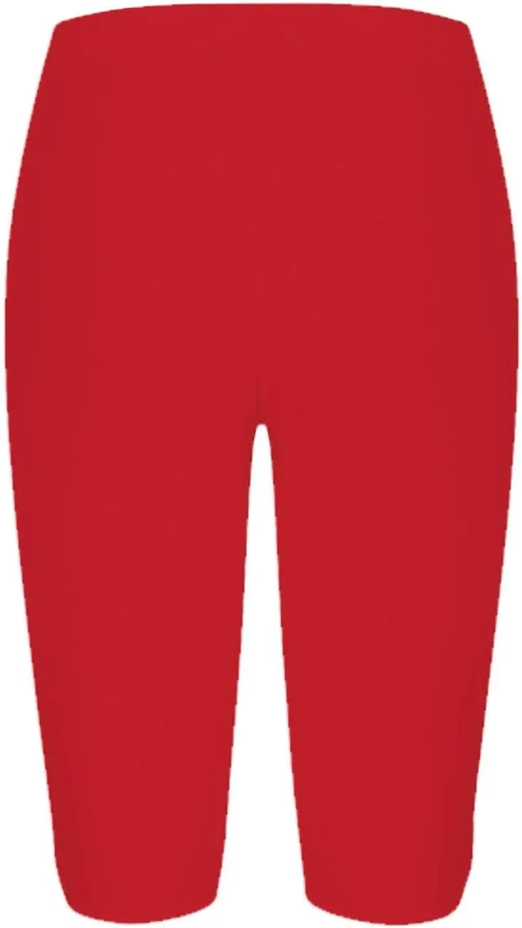 Leggings with Pockets for Women Waisted Hollow Yoga Quarter Pants Lightweight and Comfortable Quarter Pants Solid