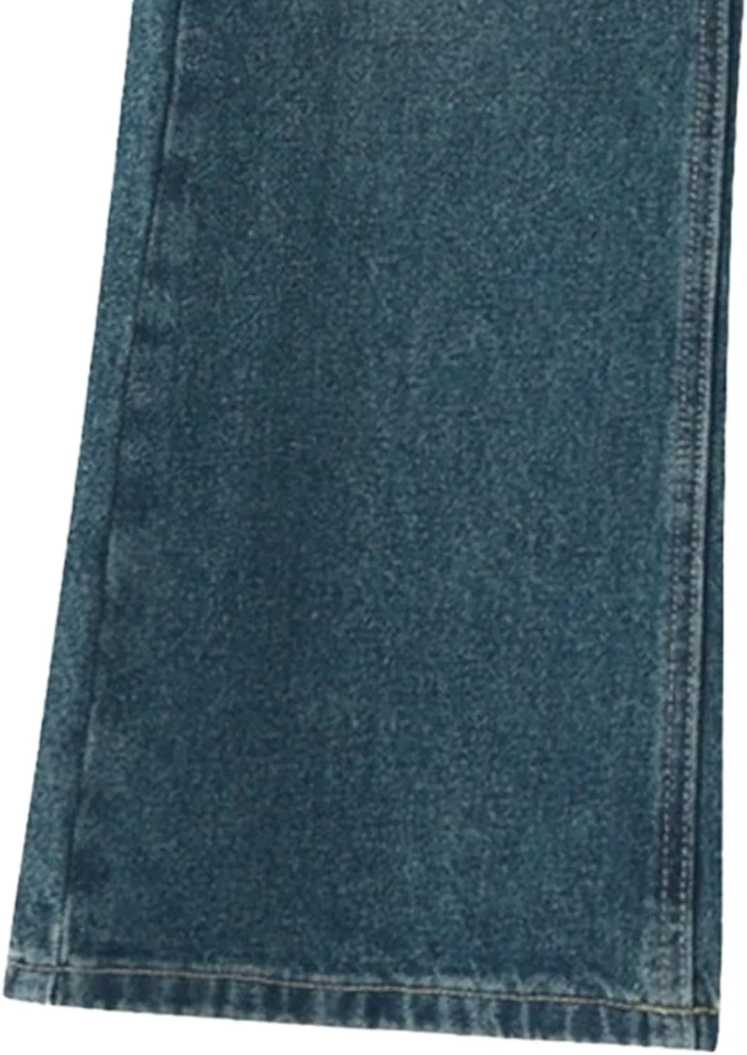 Men's Wide Leg Washed Hip Hop Jeans Fashion Loose Fit Classic Denim Pants Vintage Comfort Streetwear Jeans