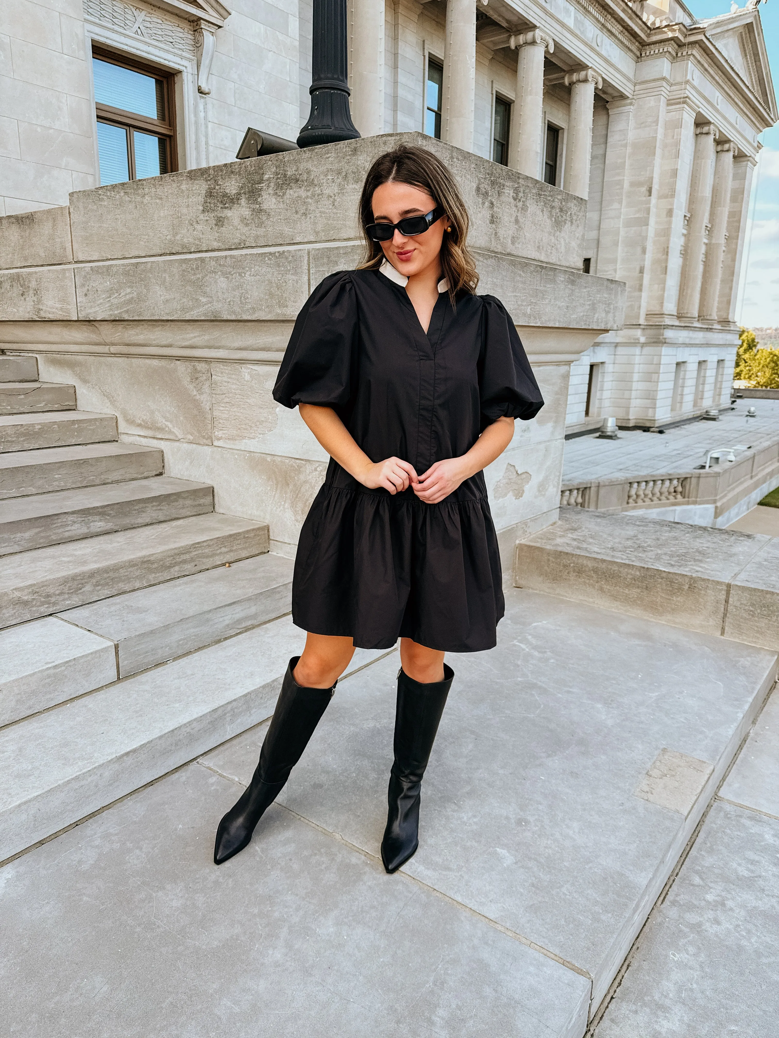 NORA TIERED DRESS