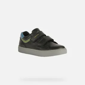 SALE SP24 Geox J Nashik Double Velcro Sneaker