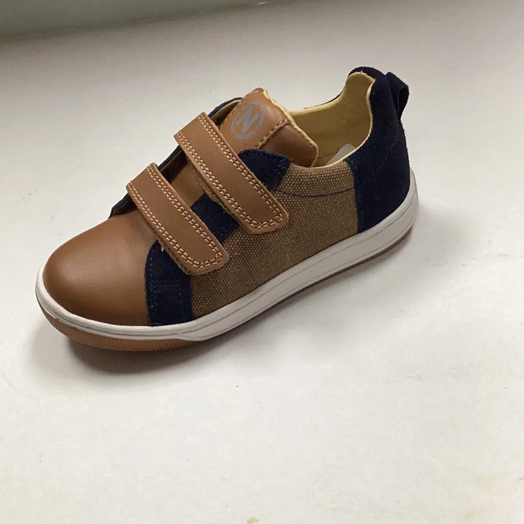 SALE SP24 Naturino Caleb VL Double Velcro Classic Combo Sneaker