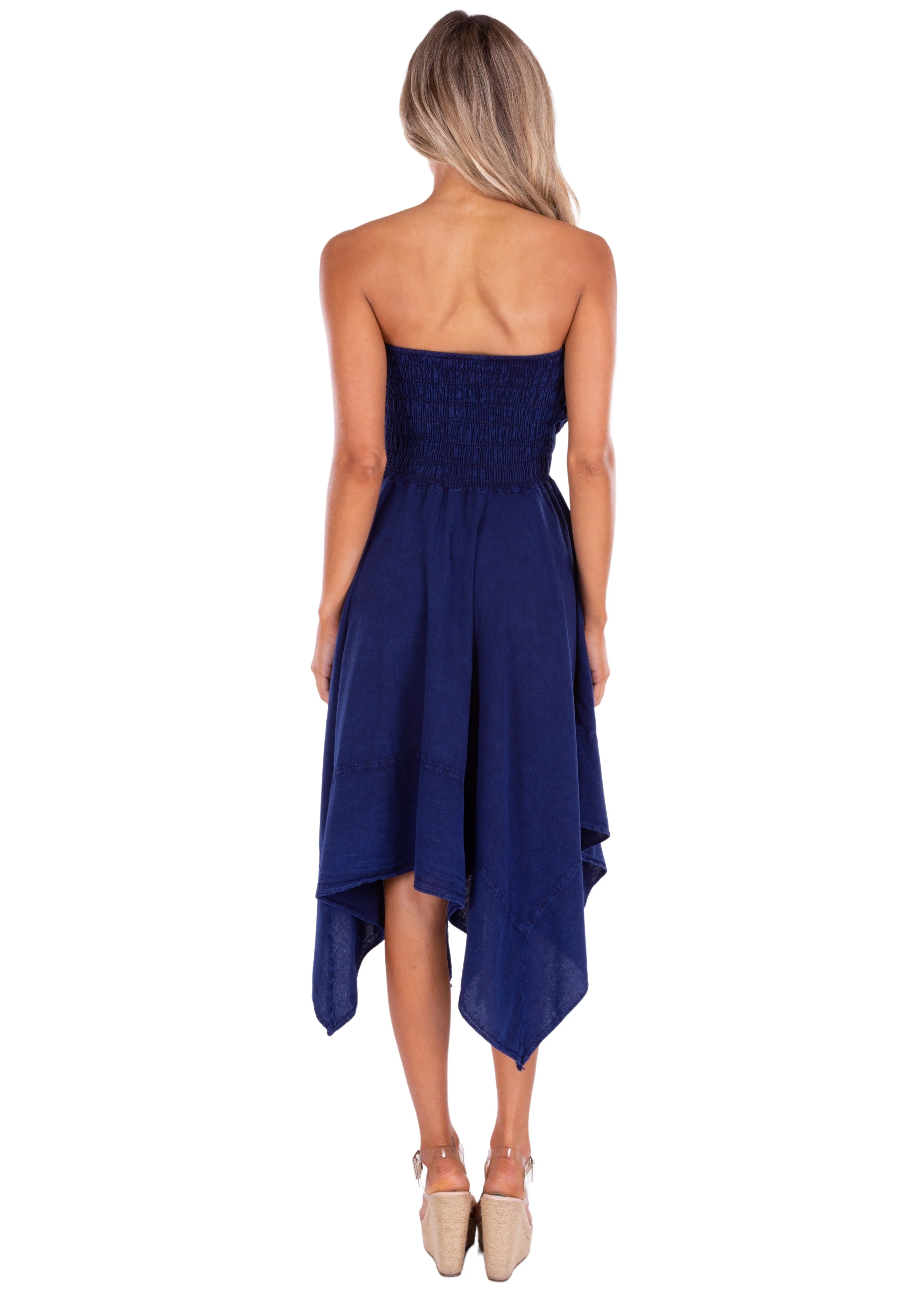 'Sasha' Strapless Flowy Dress