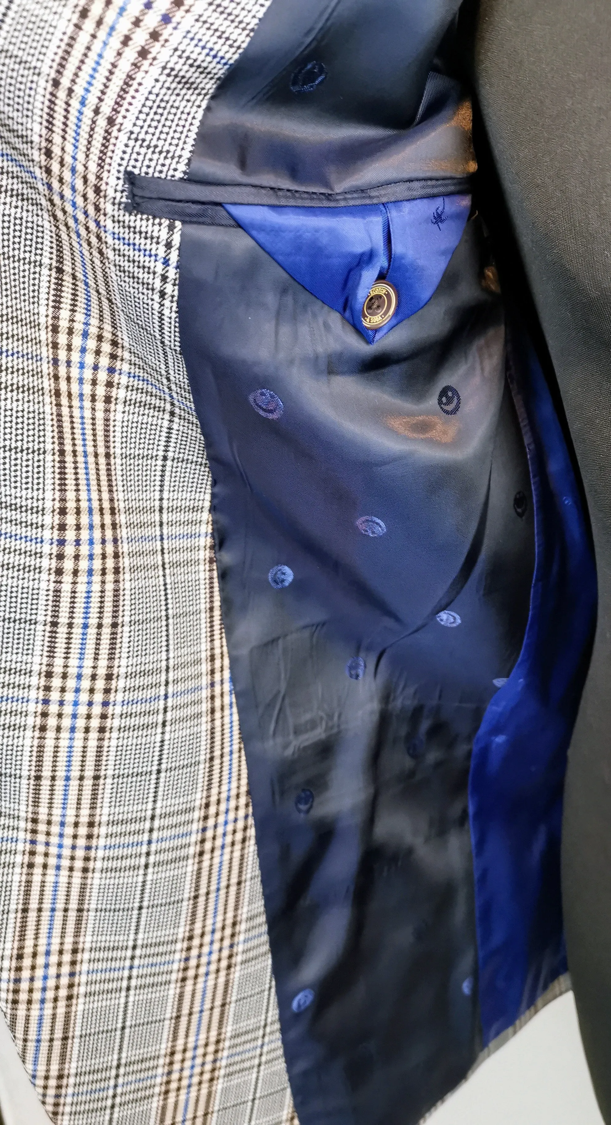Scotch and Soda Check Blazer