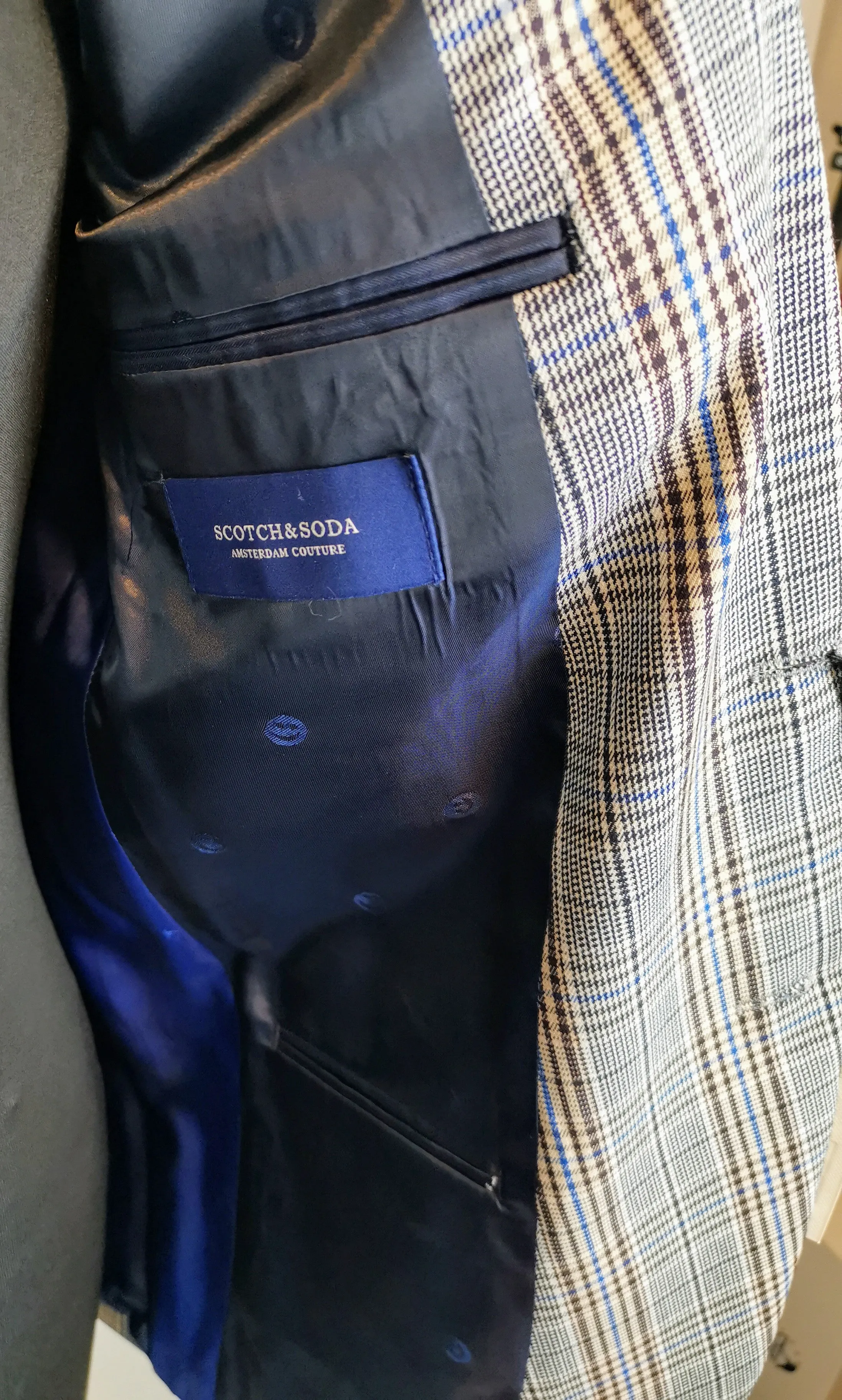 Scotch and Soda Check Blazer