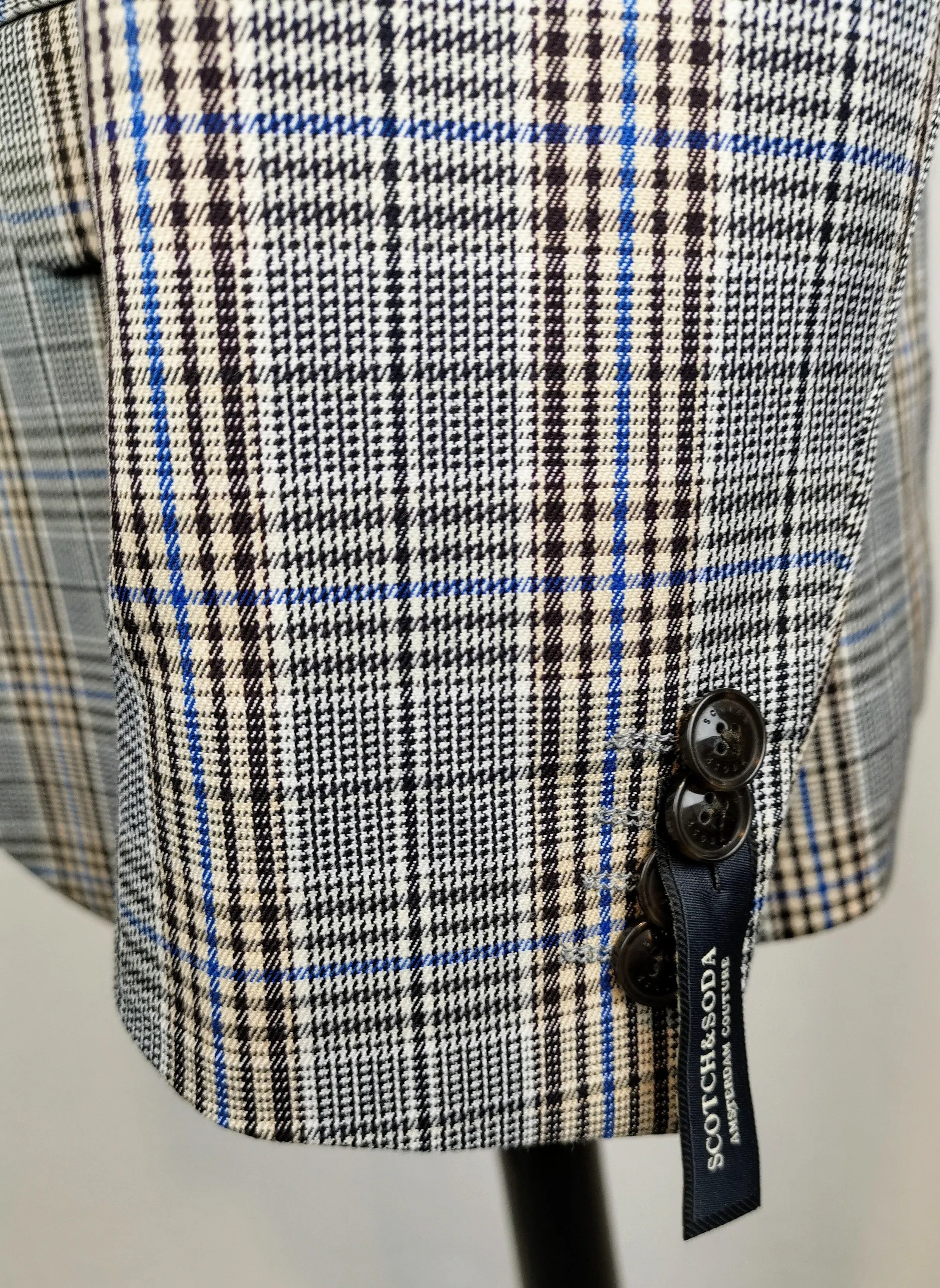 Scotch and Soda Check Blazer