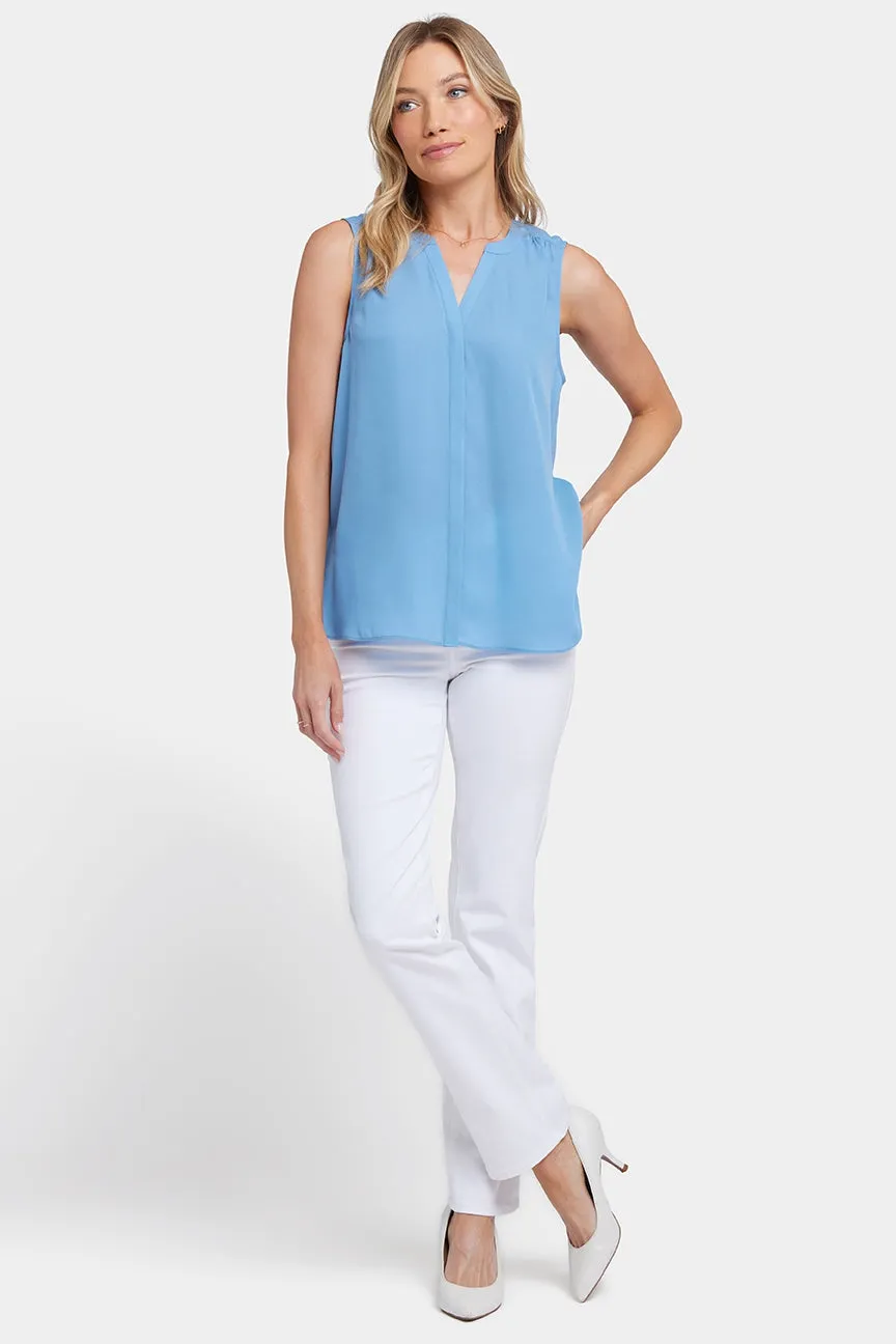 Sleeveless Pintuck Blouse | Pacific Coast