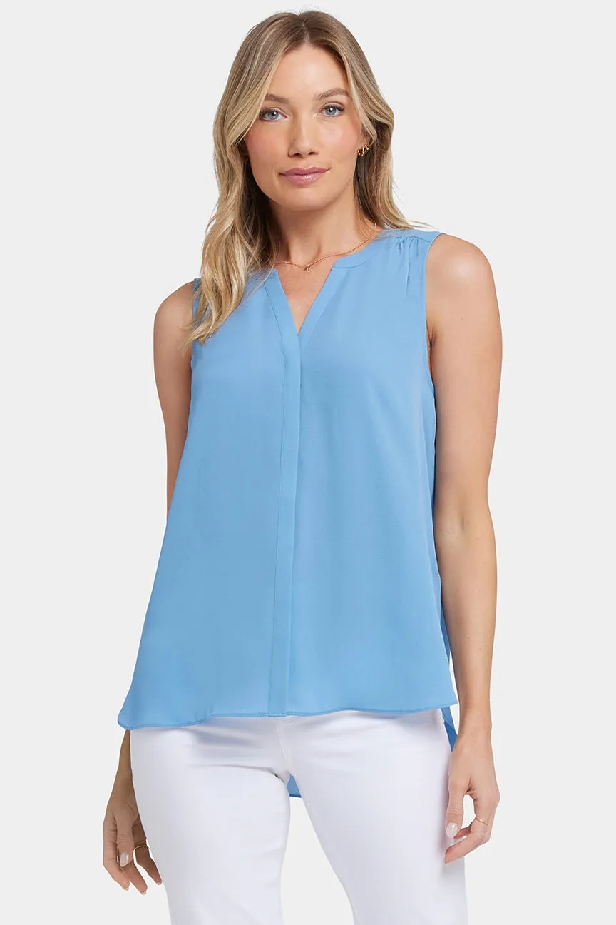 Sleeveless Pintuck Blouse | Pacific Coast