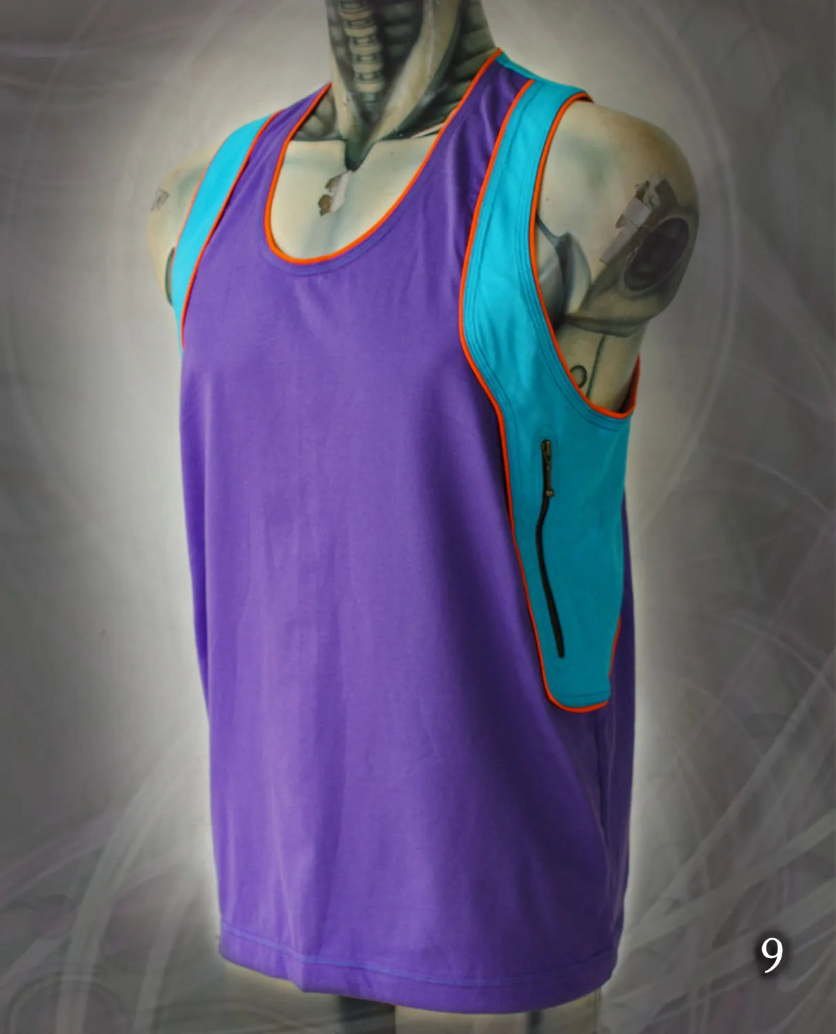 Sonic Singlet -  alternative festival active wear