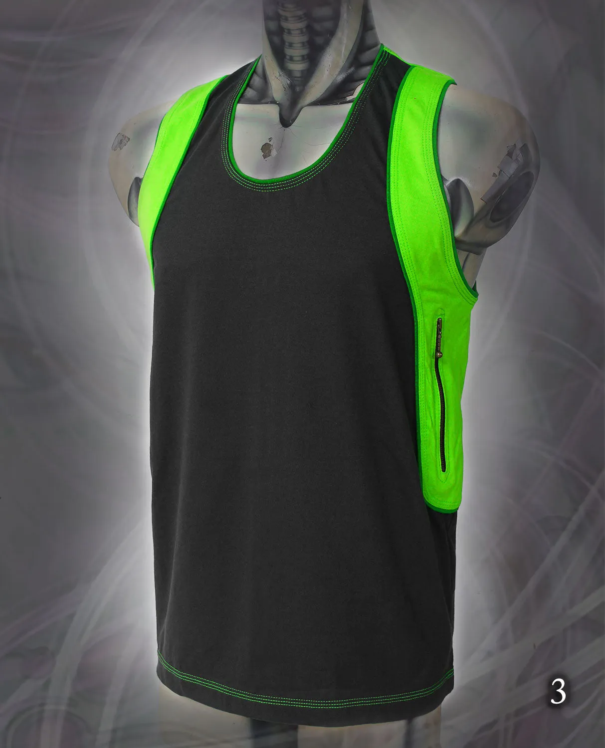Sonic Singlet -  alternative festival active wear