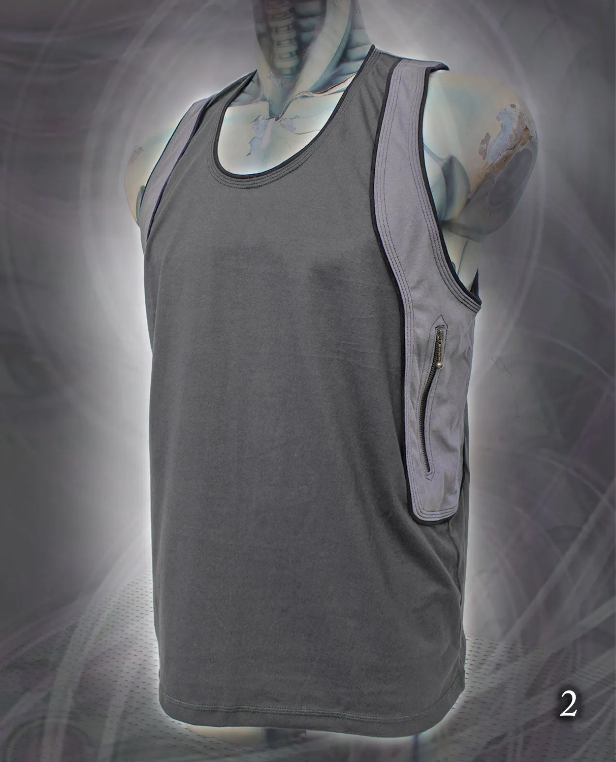 Sonic Singlet -  alternative festival active wear