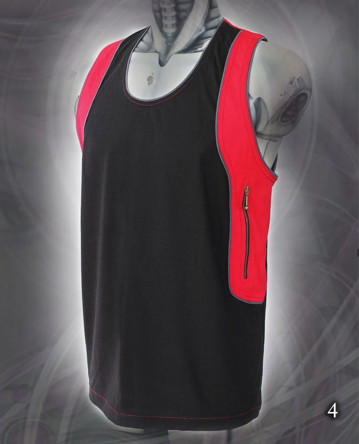 Sonic Singlet -  alternative festival active wear