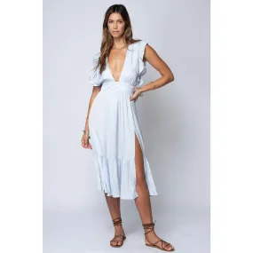 The Jessie Midi in Crystal Blue