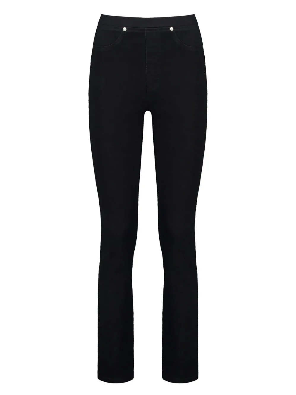 VASSALLI SLIM LEG PULL ON DENIM PANT