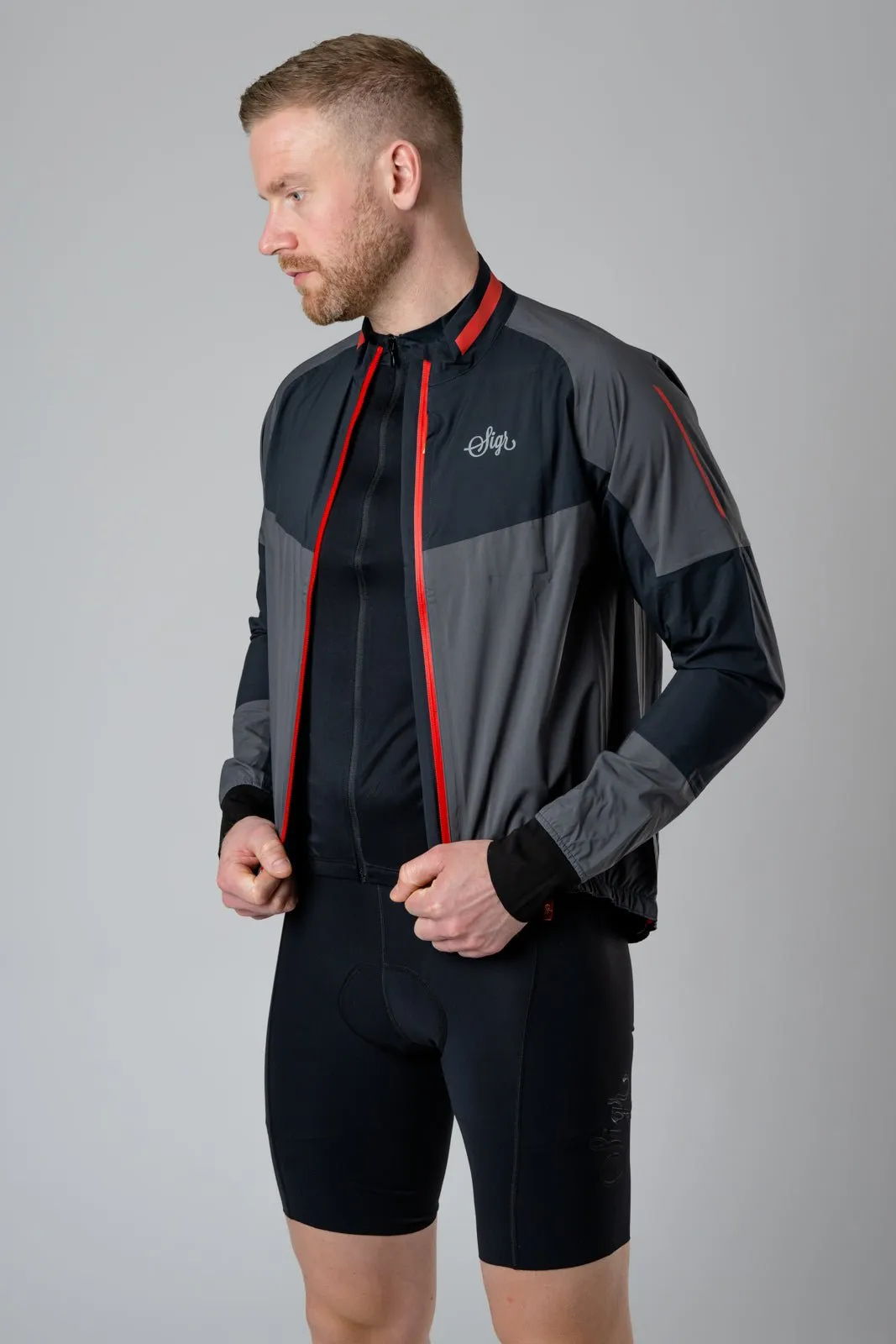 Västkusten Men's Cycling Rain Jacket: Waterproof, Breathable