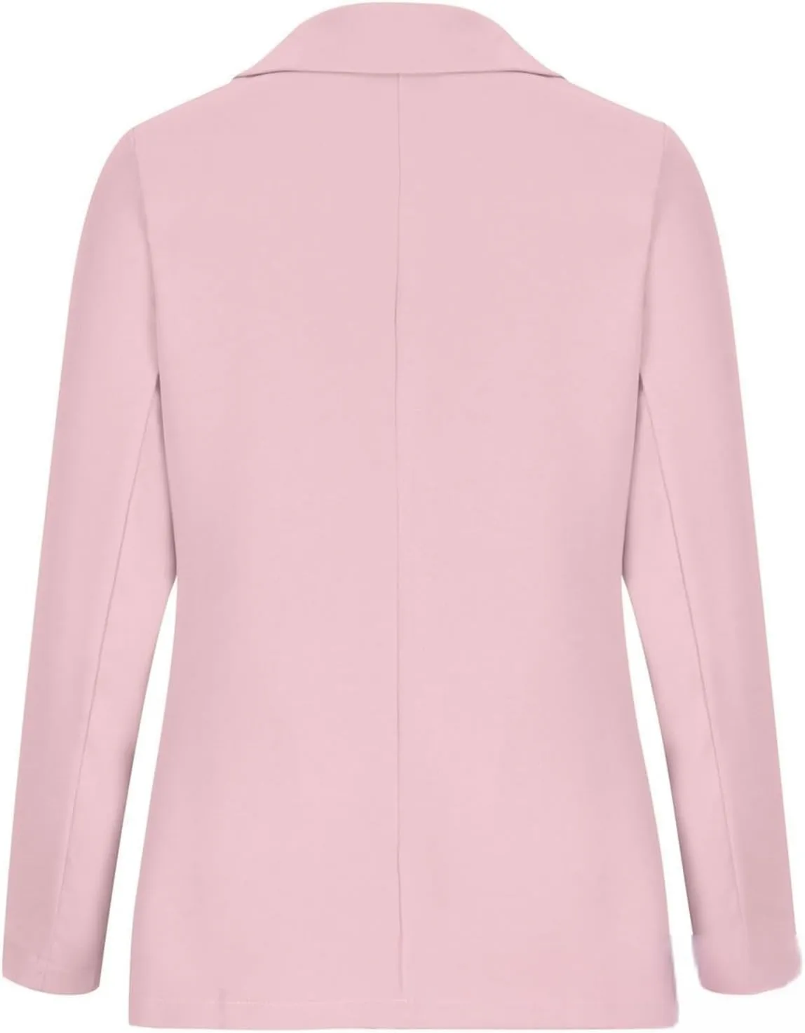 Women's Business Casual Blazers Oversized Lapel Long Sleeve Button Up Cardigans Winter Loose Comfy Work Suit Jacket
