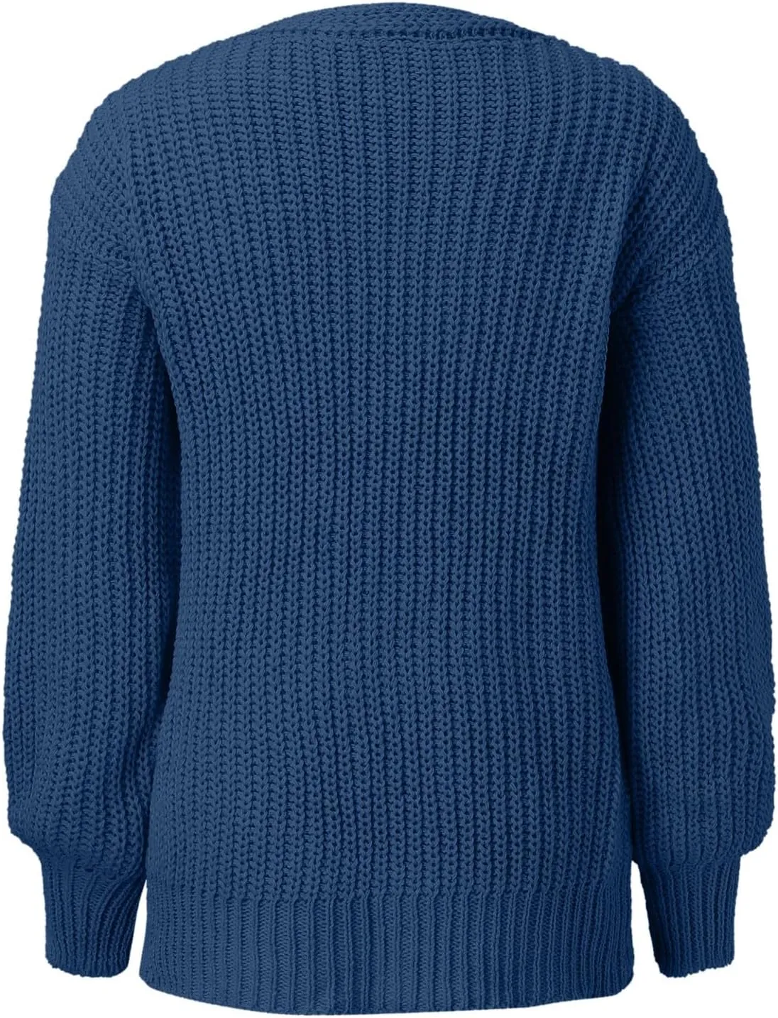 Women's Long Sleeve Open Front Casual Lightweight Soft Knit Cardigan Sweater Outerwear Boyfriend Sweaters for